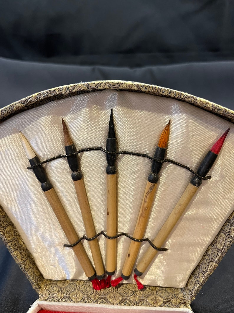 Chinese Calligraphy Set Etsy