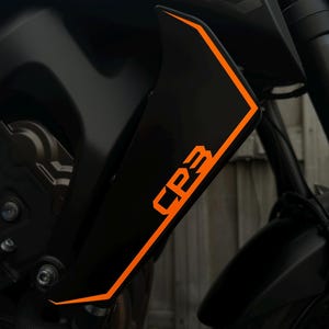 Adesivo Yamaha MT09 per coperchio laterale del radiatore, linea affilata, Sharp CP3