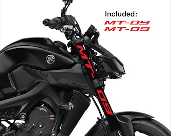 Yamaha MT09 Sticker Front Fork Stickers (both sides)