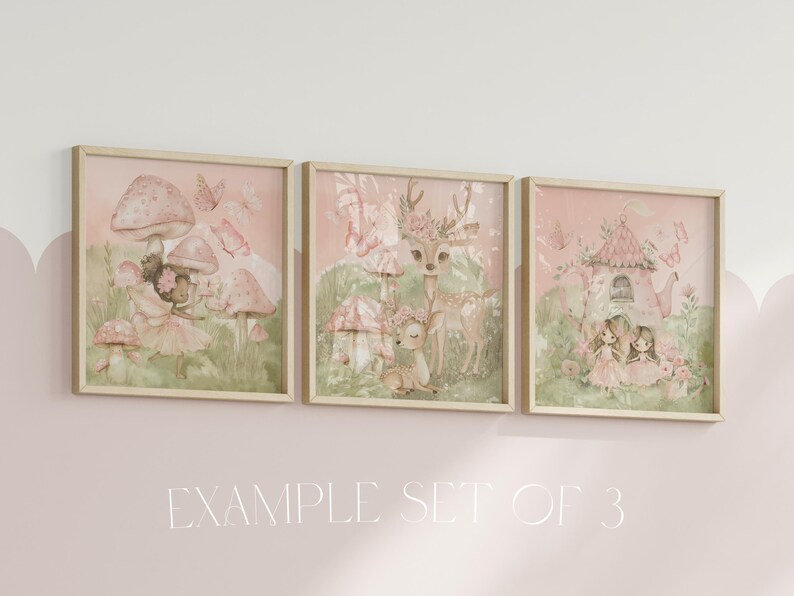 Fairy Art Print Fairy Digital Art Fairy Wall Art Watercolor Fairy Room