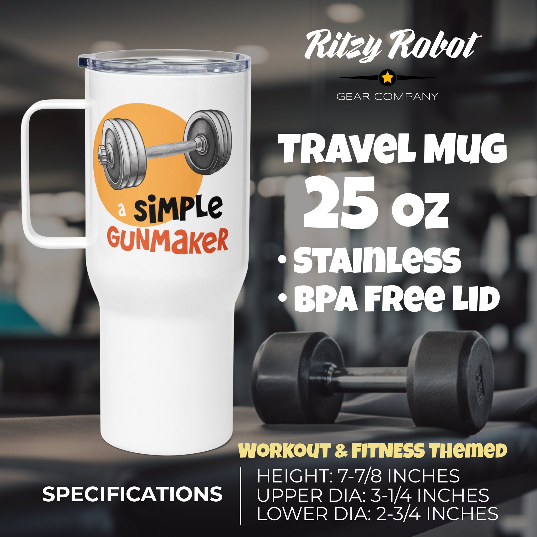Shut Up And Lift – Engraved Weightlifting Tumbler, Funny Workout Travel  Mug, Gym Gift Mug For Him – 3C Etching LTD