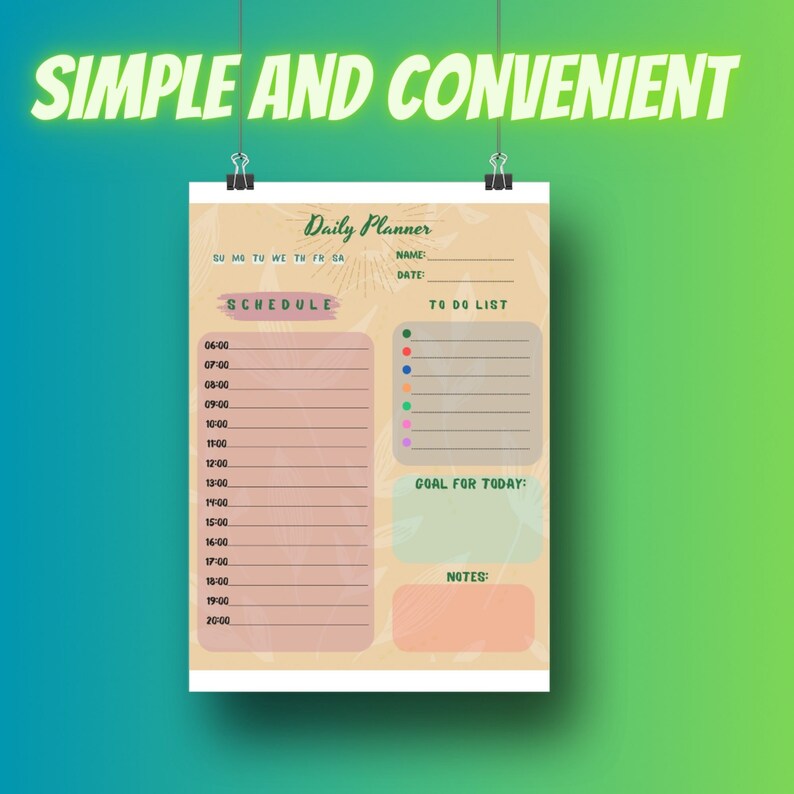 Daily Planner 2023 Digital and Printable Format Your Perfect Daily