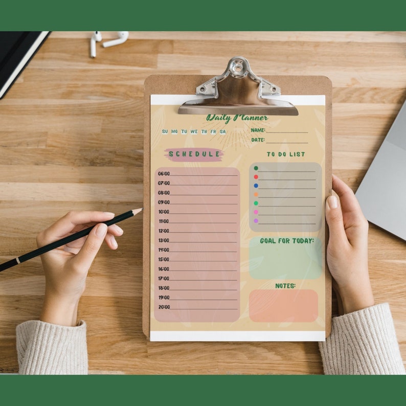 Daily Planner 2023 Digital and Printable Format Your Perfect Daily