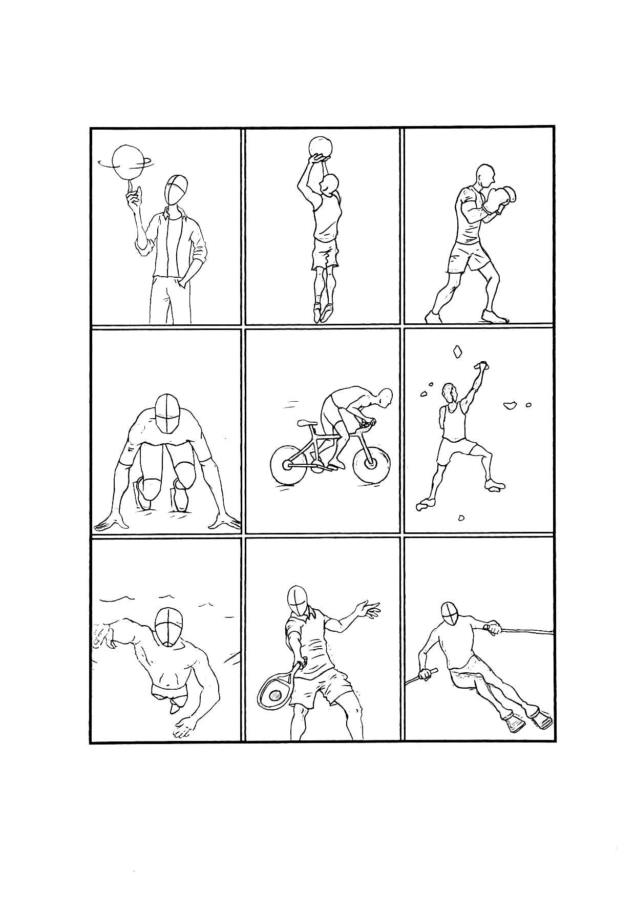 Gesture Drawing Practice – 90 Poses for Artists – Figure Drawing PDF ...