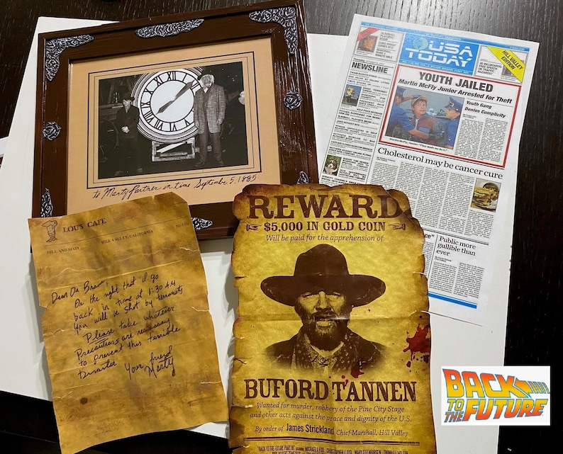 BACK TO THE FUTURE Kit 6 Pcs. Back to the Future Etsy