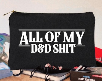 Dungeons and Dragons Dice Pouch - D&D Accessory Bag