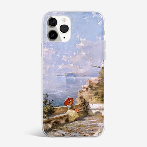 Famous Painting Phone Case Art Cover fit for iPhone 16 Pro Max 15 14 13 12 11 XS Plus Samsung S24 S23 A55 A54 Pixel 7 8 Pro