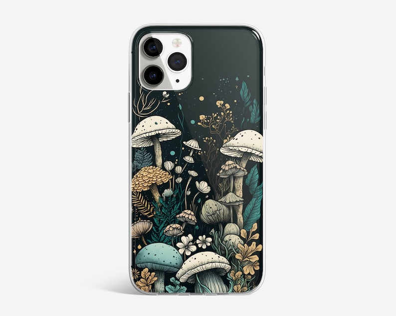 Aesthetic Cottagecore Phone Case Vintage Cover fit for iPhone 16 Pro Max, 15, 14, 13, 12, 11, XR, 7+ & Samsung S24, S23, A15, A55