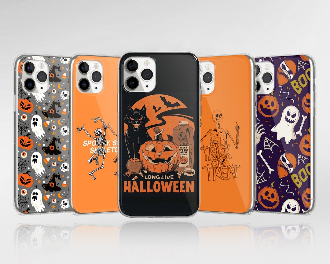 Halloween Phone Case Spooky Cover Fit for iPhone 17 Pro Max, 16e, 15 ...