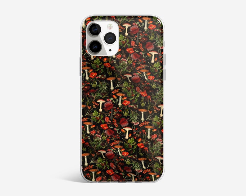 Aesthetic Cottagecore Phone Case Vintage Cover fit for iPhone 16 Pro Max, 15, 14, 13, 12, 11, XR, 7+ & Samsung S24, S23, A15, A55