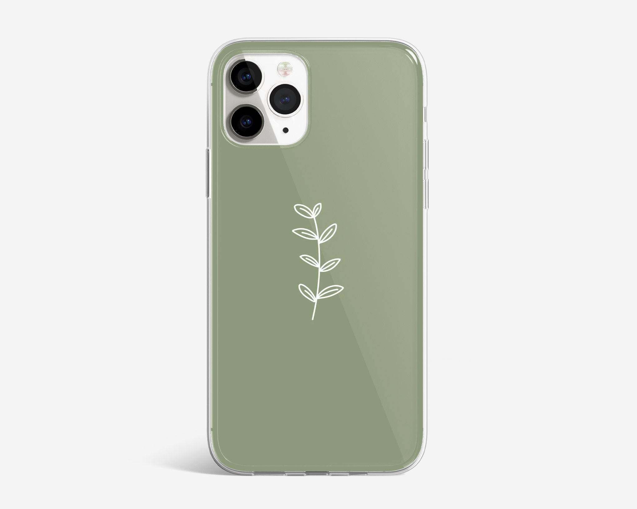 Sage Green Phone Case Minimalist Cover Fit for Iphone 14 Pro Etsy UK