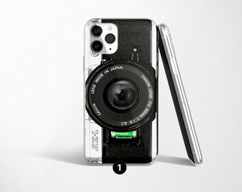 Retro Camera Phone Case Vintage Lens Cover Fit for iPhone 18 Pro