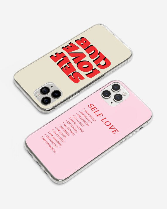 Self Love Phone Case Quote Cover Fit for iPhone 17 Pro Max, 16e