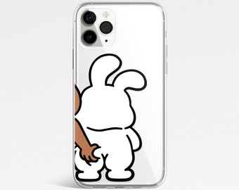Society6 iPhone4/4S,5用 Bear Hug by Powerpig Bear Phone Case Compatible with iPhone 14 Pro Max, Cute 3D