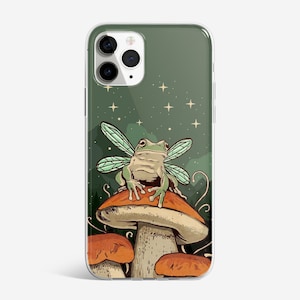 Aesthetic Cottagecore Phone Case Vintage Cover fit for iPhone 16 Pro Max, 15, 14, 13, 12, 11, XR, 7+ & Samsung S24, S23, A15, A55