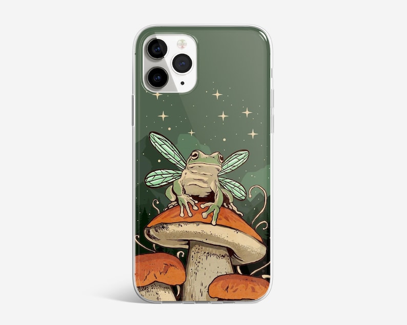 Aesthetic Cottagecore Phone Case Vintage Cover fit for iPhone 16 Pro Max, 15, 14, 13, 12, 11, XR, 7+ & Samsung S24, S23, A15, A55