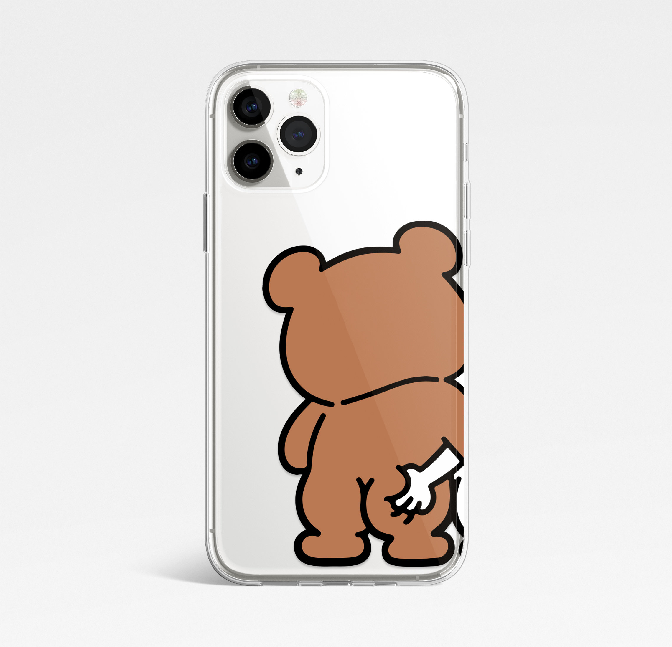 Cute Bears Couple Phone Case Bears Love Cover Fit for iPhone