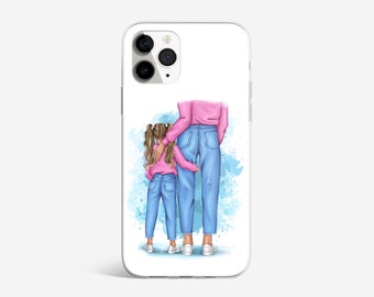 iPhoneアクセサリー mom Girl Mom Phone Case Super Mom Cover Fit for iPhone 17 Pro
