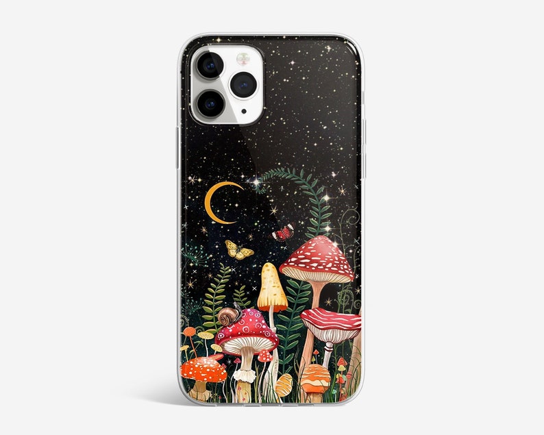 Aesthetic Cottagecore Phone Case Vintage Cover fit for iPhone 16 Pro Max, 15, 14, 13, 12, 11, XR, 7+ & Samsung S24, S23, A15, A55