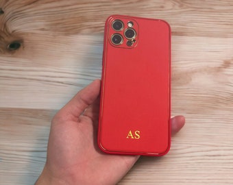 Personalisierte Handyhülle mit Gravur - Personalisierte Hülle für iPhone 15, 14, 13, 12, 11, XR, XS, Pro Max Plus