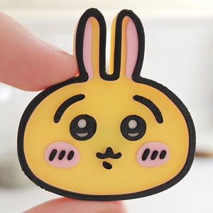 Usagi Face Fridge Magnet | Cute Chiikawa Kawaii Anime Magnet | Gift Idea