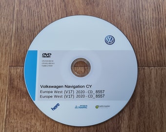 2023-55 VW RNS 510 Europe v17 West 2020 version- VW, Scoda, Seat RNS510/RNS810 Navigation maps