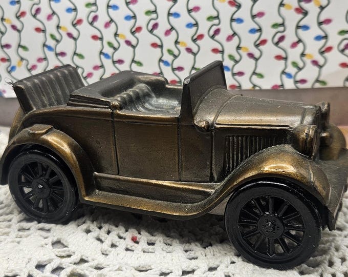 1974 Collector Banthico Metal Car Coin Bank - 1929 Model A Ford, SunWest Bank of Albuquerque.B1/10