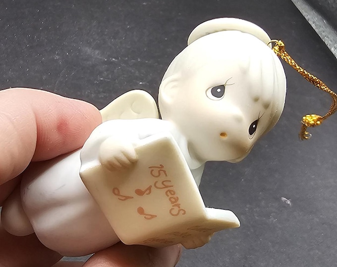 Precious Moments Ornament 15 Years 1992 Tweet Music Together 530840 Mint F3/05