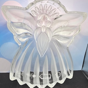 GORHAM CRYSTAL 2004 to 2010, Holiday Traditions, Angel of Peace Candy Dish (Box)
