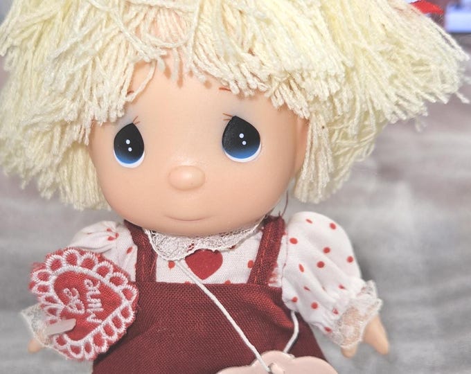 Precious Moments 1988 Valentine Girl Be Mine Hi Babies Doll Box 3