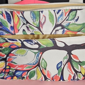 CoolBell 13.3" Laptop Sleeve Case, Vibrant Patterned Padded Computer Bag, Lightweight Canva  PT/1