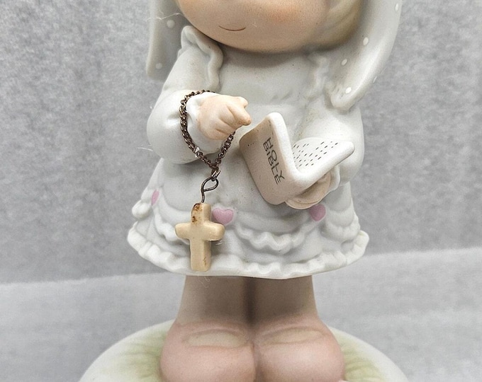 Precious Moments "This Day Has Been Made In Heaven" Music Box plays "Amazing Grace, Samuel Butcher c2/2/16