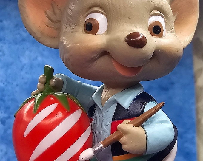Vintage Feliz Navidad Mexican Mouse Hallmark Keepsake Christmas Tree Ornament - 1998 A10/27