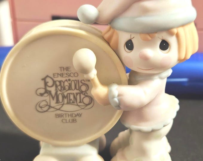 Limited edition Precious Moments "Our Club Can't be beat" B-0001 Box 4/18