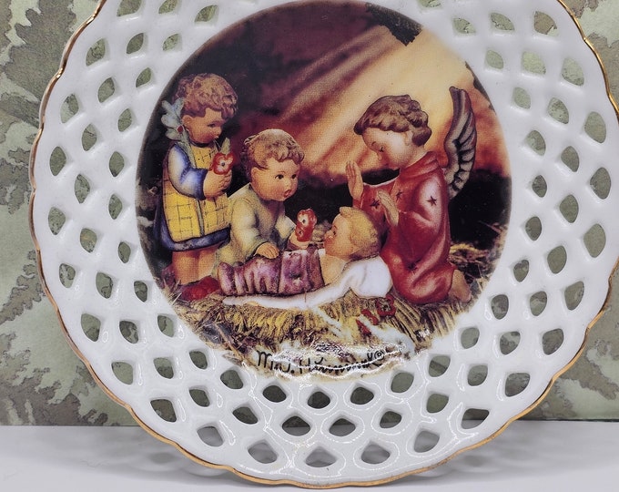 M.J. Hummel Rutters Porzellan plate made in Germany F10/2