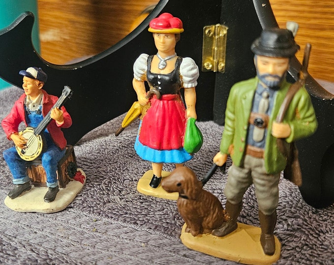LGB SET Of 3 Train Men And Women Old Fashion People Figures  D4/28
