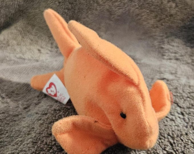 Goldie the Goldfish 1993 McDonalds happy meal toy collectable beenie baby A5/12