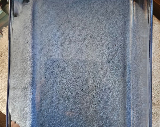 Vintage Anchor Hocking Cobalt Blue Baking Pan (8x11)