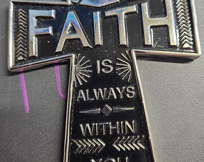 2020 Faith Always Cross Ornament C5/41
