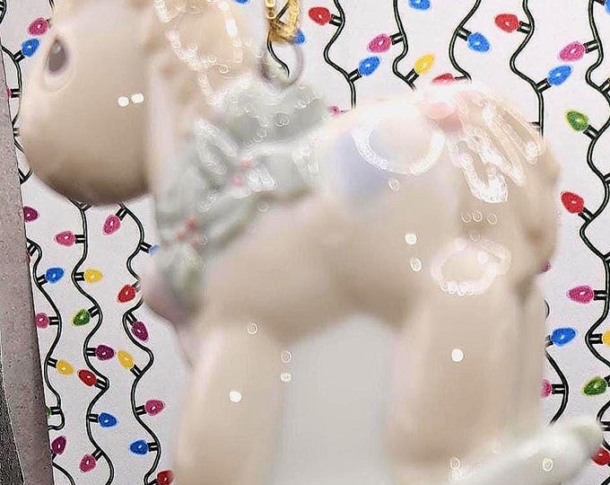 1993 Precious Moments figurine "Rocking Horse,"  B1/37.