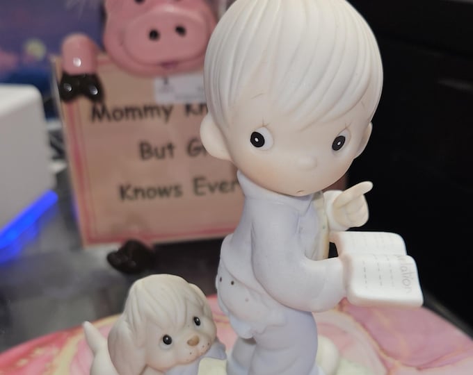 1982 Precious Moments “The End is in sight” E9253 (box10)