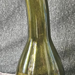 Vintage Olive Gourd Shaped Vase A6/16