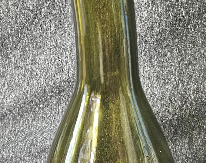 Vintage Olive Gourd Shaped Vase A6/16