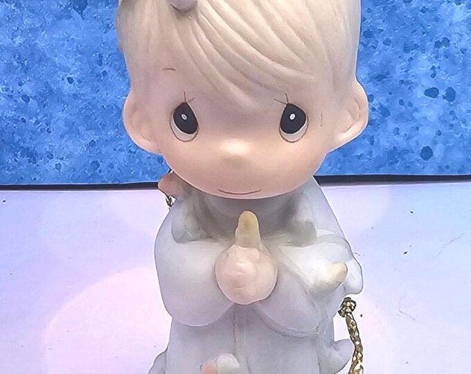 Vintage 1985 Precious Moments Figurine: May Your Christmas Be Delightful box 5