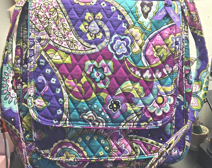 Vera Bradley Cross-body Messenger bag in Heather Design