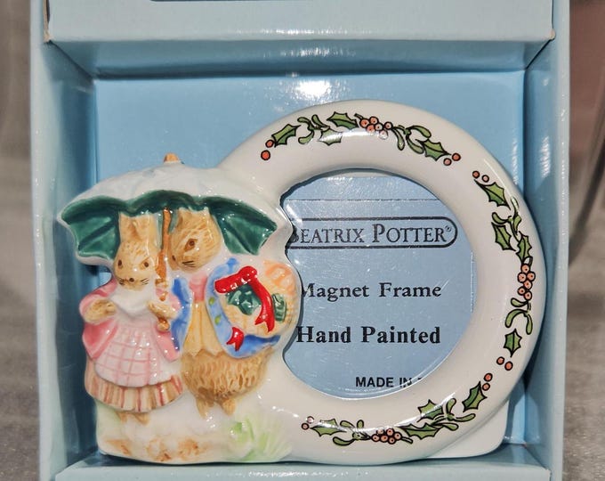 Schmid Beatrix potter Magnet Handpainted Picture frame A2/36