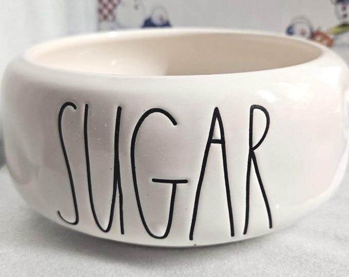 Rae Dunn Artisan Collection Sugar Stacking Canister (RD) 4