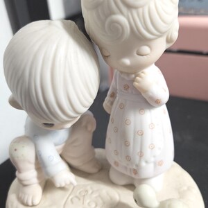 Precious Moments Glass &quot; THOU ART MINE&quot; E-3113 Box 4/11