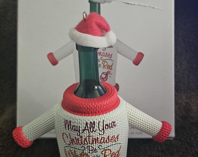 Hallmark Keepsake  May all your christmas be white and red christmas