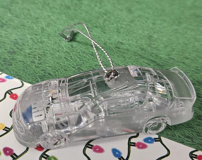 NASCAR Dale Jr. 88 Collectable crystal Racecar Ornament A2/13